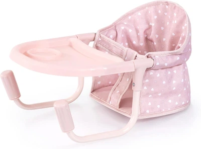Krzesło do karmienia lalek Bayer Design Table Set Soft Pink 65911AA (4003336659115)
