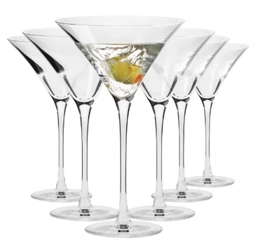 Komplet kieliszków do martini Krosno Divine 250 ml 6 szt (5900345948720)