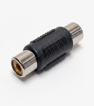 Переходник гнездо RCA-гнездо RCA Tcom 2-0027