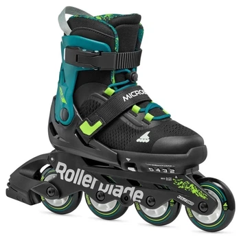 Ролики Rollerblade Microblade XT black-petrol green (поганий тест) (28–32)