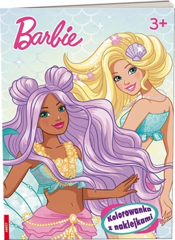 Kolorowanka z naklejkami Ameet Barbie Kolorowanka z wzorem (9788325345754)