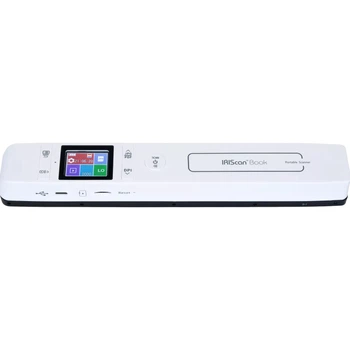 Сканер портативний Canon IRIScan Book 7 A4 1050 dpi USB microSD білий