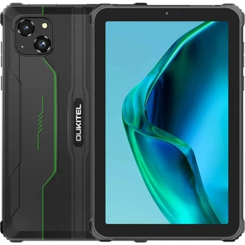 Планшет Oukitel RT3pro 8 дюймів 4/128 ГБ 5150 мАг IP69K LTE зелений
