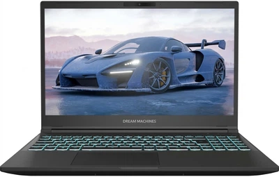 Ноутбук Dream Machines RG3050-15UA80 15.6” FHD 144Hz/Core 7 230H/16 GB/SSD 512GB/RTX3050/GLAN/DOS (RG3050-15UA80) Black