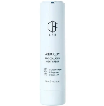 Проколагеновий нічний крем CEF Lab Aqua O₂XY Pro-Collagen Night 50мл