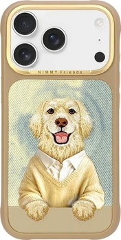 Чохол для смартфона Apple iPhone 18 Pro Max/iPhone 17 Pro Max Nimmy Gentle Pets Series Dog MagSafe Brown (6980002140857)