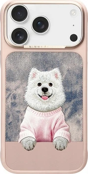 Чохол для смартфона Apple iPhone 18 Pro Max/iPhone 17 Pro Max Nimmy Gentle Pets Series Dog MagSafe Pink (6980002140833)