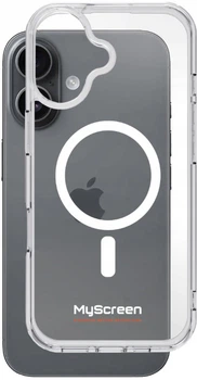Etui do smartfona Apple iPhone 17 MyScreen REVO CLEAR CASE MagSafe Transparent (5904433269988)