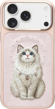 Чохол для смартфона Apple iPhone 18 Pro/iPhone 17 Pro Nimmy Lucky Fashion Cat MagSafe Pink (6980002140727)