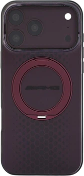 Etui do smartfona Apple iPhone 18 Pro Max/iPhone 17 Pro Max AMG IML Double Layer Urban Line with Ring Stand MagSafe Burgundy (3666339664282)