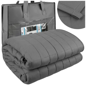 Утяжеленное одеяло Isomedix 200x150 см 8 кг Gray (5900779966741)