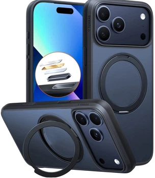 Etui do smartfona Apple iPhone 18 Pro Max/iPhone 17 Pro Max TORRAS Ostand Pro Black (6938075662172)