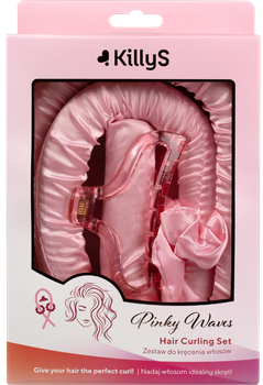 Комплект для завивки волос KillyS Pinky Waves 4 предмета (5902704171541)
