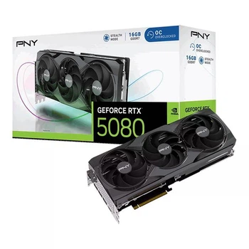 Видеокарта PNY GeForce RTX5080 GAMING OC TRIPLE FAN 16G