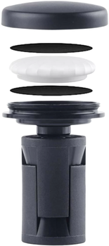 Lokalizator 4smarts SkyTag Duos z mocowaniem do widelca rowerowego Black (4252011913404)