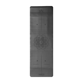 Килимок для йоги Ganesh Align Amber Black 183×61×0.4 см