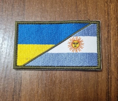 Шеврон прапор Україна-Аргентина