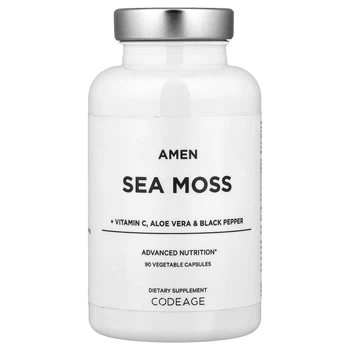 Рослинний екстракт Codeage Amen Sea Moss+ 90 рослинних капсул