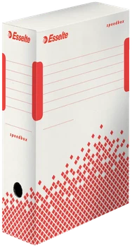 Pudło archiwizacyjne Esselte Speedbox A4 100 mm Białe (4049793025988)