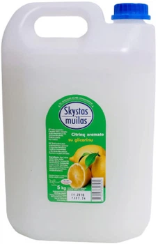 Płynne mydło do rąk Koslita o zapachu cytrynowym z gliceryną 5 l (P03-03-2-00) (4770248346562)
