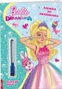 Книга з багаторазовими завданнями та маркером Ameet Barbie Dreamtopia Пиши та стирай (9788325335410)