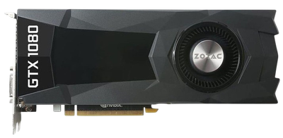 Відеокарта GeForce GTX 1080 8GB Zotac Turbo (ZT-P10800D-10B) Б/В