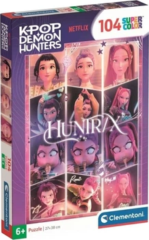 Пазл Clementoni Super Color K-POP Demon Hunters 104 елементи (8005125217632)