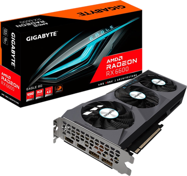 Видеокарта AMD Radeon RX 6600 8GB Gigabyte Eagle (GV-R66EAGLE-8GD) Б/У