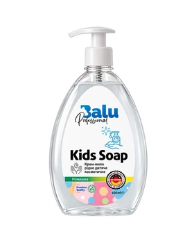 Детское жидкое крем-мыло BALU Kids Soap Ромашка для нежного очищения и ухода за кожей с дозатором 600 мл (4820159428915)