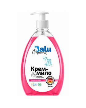Жидкое крем-мыло BALU Professional Дикая орхидея для увлажнения и смягчения кожи с дозатором 600 мл (4820159427994)
