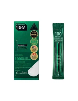 Сироватка-бустер з мікроголками для чутливої шкіри VT Cosmetics Pro Cica Reedle Shot 100, 10×2 мл