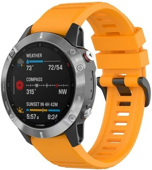 Pasek Beline Silicone do Garmin Enduro 3/Enduro 2/D2 Mach 1 Pro/Fenix 8/Fenix 7X Pro/Instinct 2X Solar/Epix Pro/Quatix 7X/Tactix 7 Orange (5908047991259)