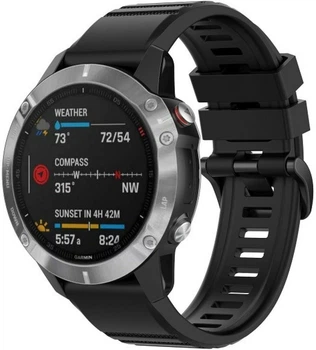 Pasek Beline Silicone do Garmin Enduro 3/Enduro 2/D2 Mach 1 Pro/Fenix 8/Fenix 7X Pro/Instinct 2X Solar/Epix Pro/Quatix 7X/Tactix 7 Black (5908047991266)