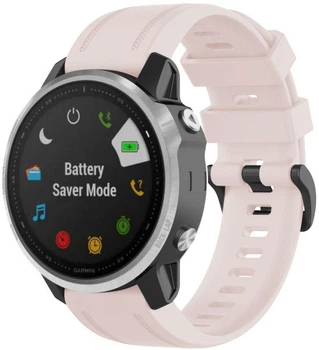Pasek Beline Silicone do Garmin Fenix 8/Fenix 7S/Fenix 6S/Fenix 5S/mk3/mk3i/Instinct 2S Pink (5908047991303)