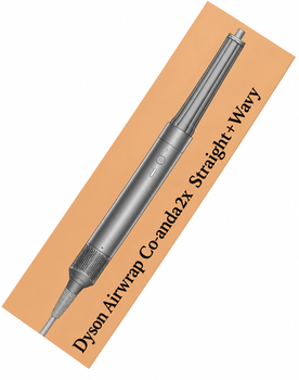 Stylizator do włosów Dyson Airwrap Co‑anda2x Straight+Wavy Aksamitna czerwień/Złoto (176955-01)