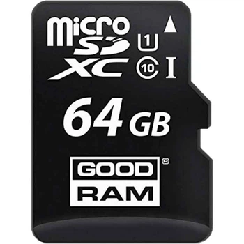 Карта памяти Goodram microSDHC class 10 UHS-1 SD adapter Card reader Type-C 64Gb