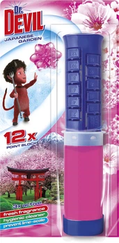 Blok toaletowy punktowy Dr.Devil Japoński ogród 12x75 ml (8595025831125)