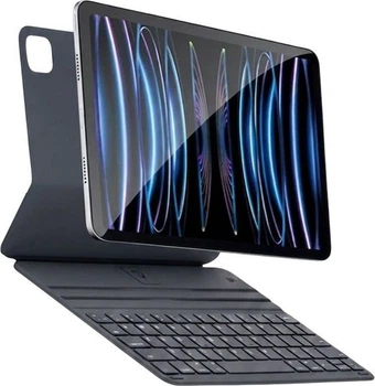 Чехол-клавиатура для планшета Apple iPad 11" 2025 (A16)/10.9" 2022 Smorss Black