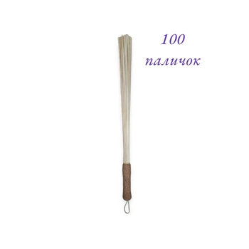 Бамбуковый веник для бани, 100 палочек