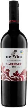 Вино My Wine by Eduard Gorodetsky Каберне ординарне столове червоне сухе 0.75 л (4820004385417)