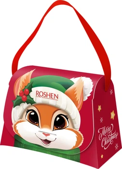 Подарочный набор Roshen Новогодняя сумочка 328 г (4823077652769)