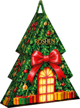 Подарочный набор Roshen Новогодняя елка 386 г (4823077652806)