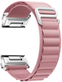 Pasek Beline High Mountain Loop Watch do Garmin Carbon Edition/Approach S70 47mm/Descent G1 Solar/D2 Mach 1 Pink (5908047991341)