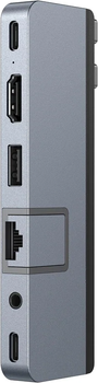 USB-хаб Hyper HyperDrive DUO PRO 7-in-2 Grey (HD575-GRY-GL)