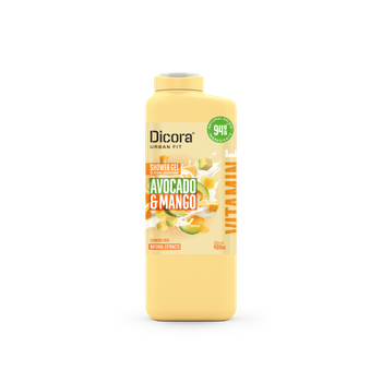 Гель для душа Dicora Urban Fit с витамином Е Манго и авокадо 400 мл