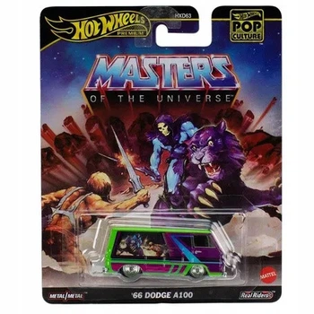 Машинка Mattel Hot Wheels Premium Pop Culture Masters of the Universe '66 Dodge A100 JBL69 (194735263097)