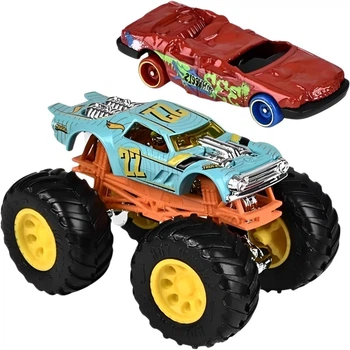 Позашляховик Mattel Hot Wheels Monster Truck Die-Cast & Truck Absorption (887961904888)