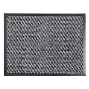 Килимок придверний KADAX Carnate 120 × 240 см сірий (5906638302972)