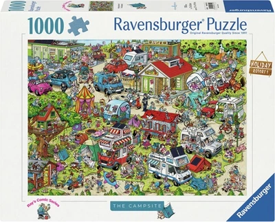 Puzzle Ravensburger Kurort 1: Camping 1000 elementów (2142525)