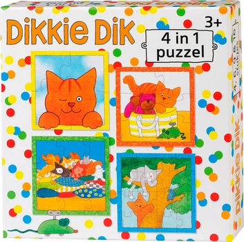Puzzle Dikkie Dik 4 w 1 (1840125)